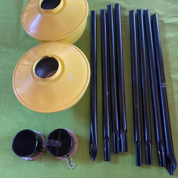 Vintage set of two 1960’s patio lights - Picture 11 of 16